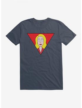 Rick And Morty Beth Triangle T-Shirt, LAKE, hi-res
