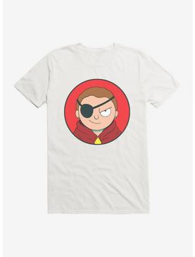 Rick And Morty Eyepatch Morty T-Shirt, WHITE, hi-res