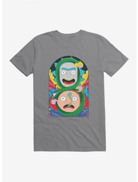 Rick And Morty Figure Eight Snake T-Shirt, STORM GREY, hi-res