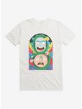 Rick And Morty Figure Eight Snake T-Shirt, WHITE, hi-res