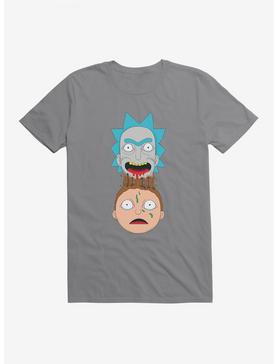 Rick And Morty Mind Meld T-Shirt, STORM GREY, hi-res
