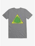 Rick And Morty Portal Triangle T-Shirt, STORM GREY, hi-res