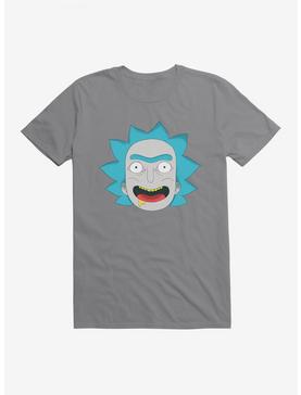 Rick And Morty Rick Drool T-Shirt, STORM GREY, hi-res