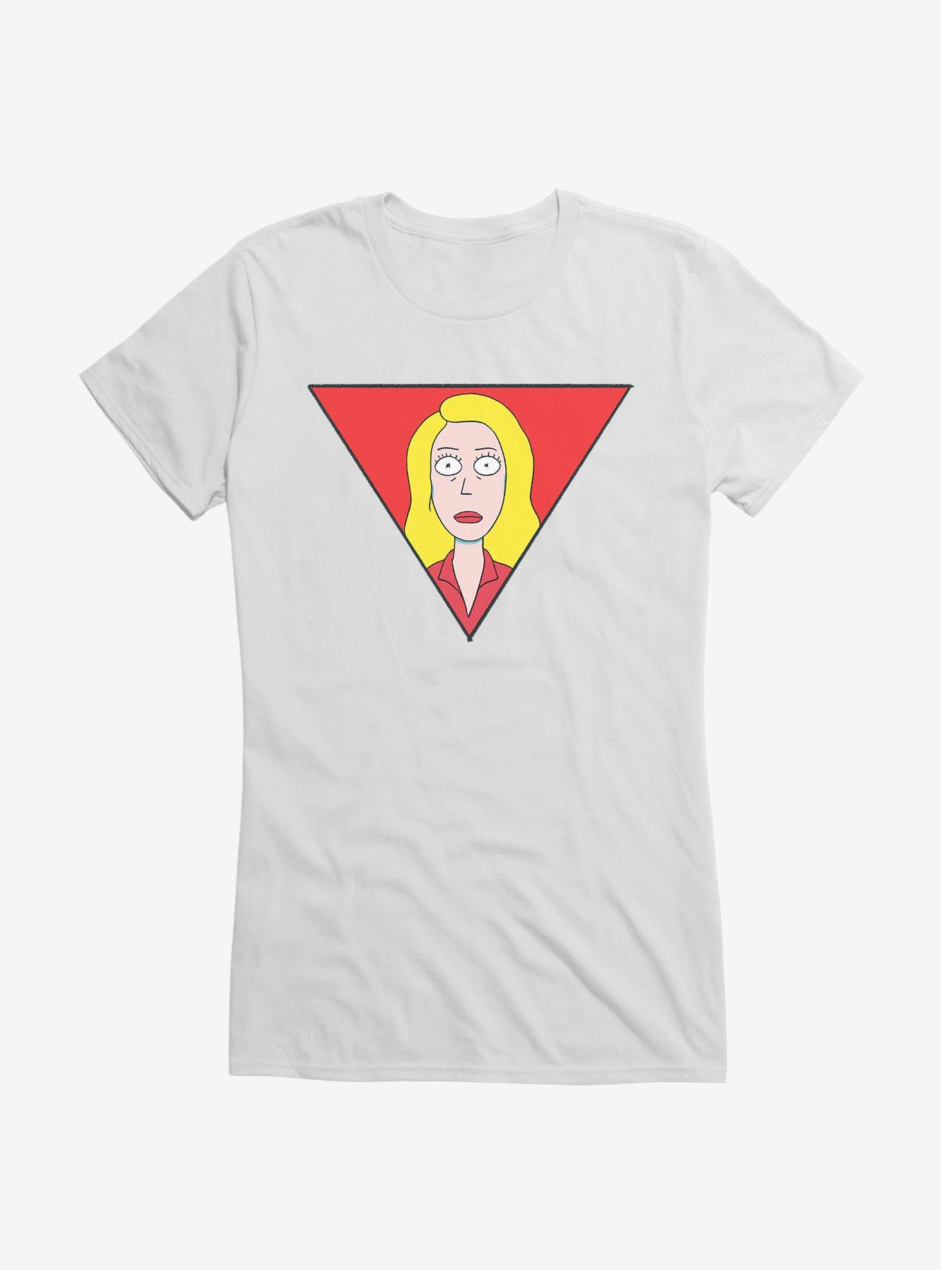 Rick And Morty Beth Triangle Girls T-Shirt, , hi-res
