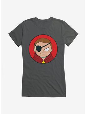 Rick And Morty Eyepatch Morty Girls T-Shirt, , hi-res
