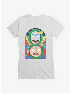 Rick And Morty Figure Eight Snake Girls T-Shirt, , hi-res