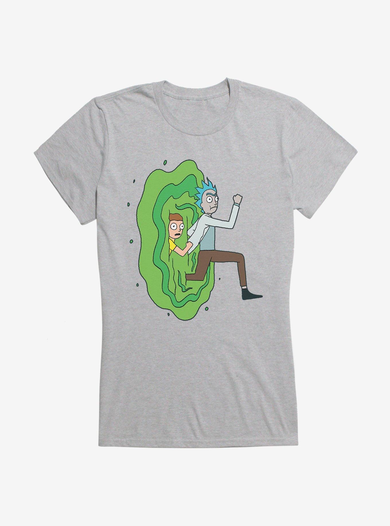 Rick And Morty Portal Run Girls T-Shirt, , hi-res
