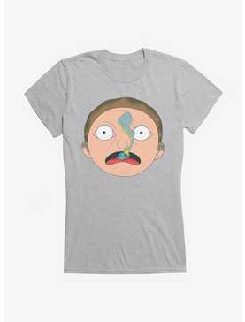 Rick And UFO Crash Girls T-Shirt, HEATHER, hi-res