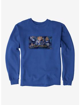 Doctor Who The Thirteenth Doctor Who Day Sweatshirt, ROYAL BLUE, hi-res