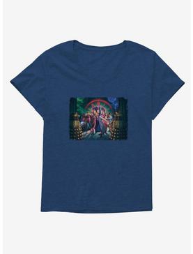 Doctor Who The Thirteenth Doctor Festive Hero Girls T-Shirt Plus Size, ATHLETIC NAVY, hi-res