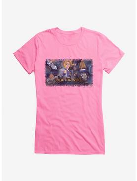 Doctor Who The Thirteenth Doctor Who Day Girls T-Shirt, CHARITY PINK, hi-res