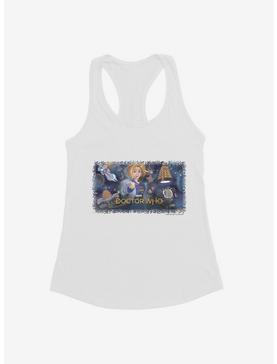 Doctor Who The Thirteenth Doctor Who Day Girls Tank, WHITE, hi-res