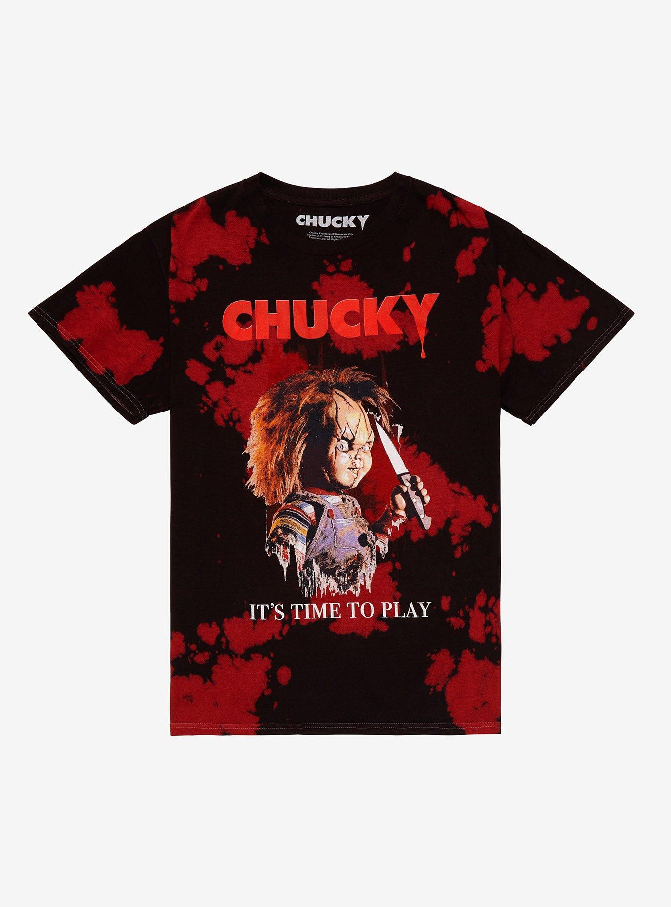 Child's Play Chucky It's Time To Play Boyfriend Fit Girls T-Shirt, MULTI, hi-res