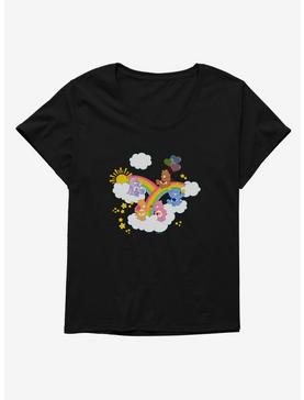 Care Bears Over The Rainbow Womens T-Shirt Plus Size, , hi-res