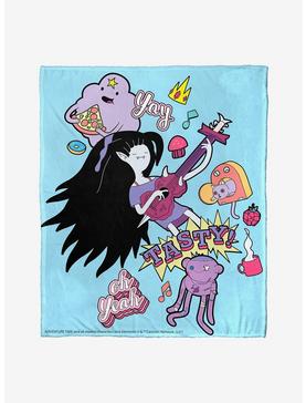 Adventure Time Tasty Tunes Throw Blanket, , hi-res