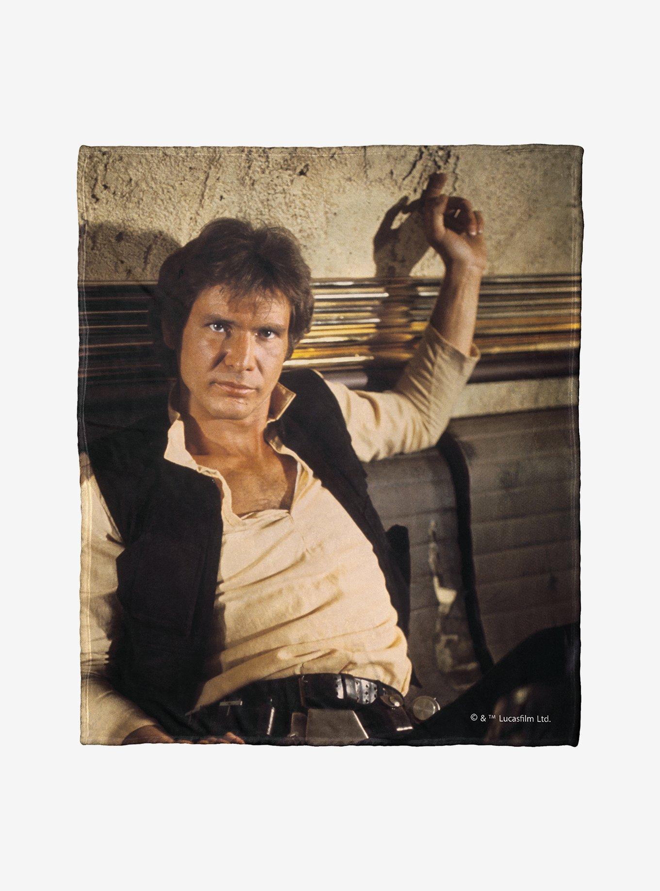 Star Wars Captain Solo Throw Blanket Hot Topic