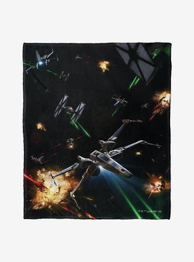 Star Wars Fighters Throw Blanket