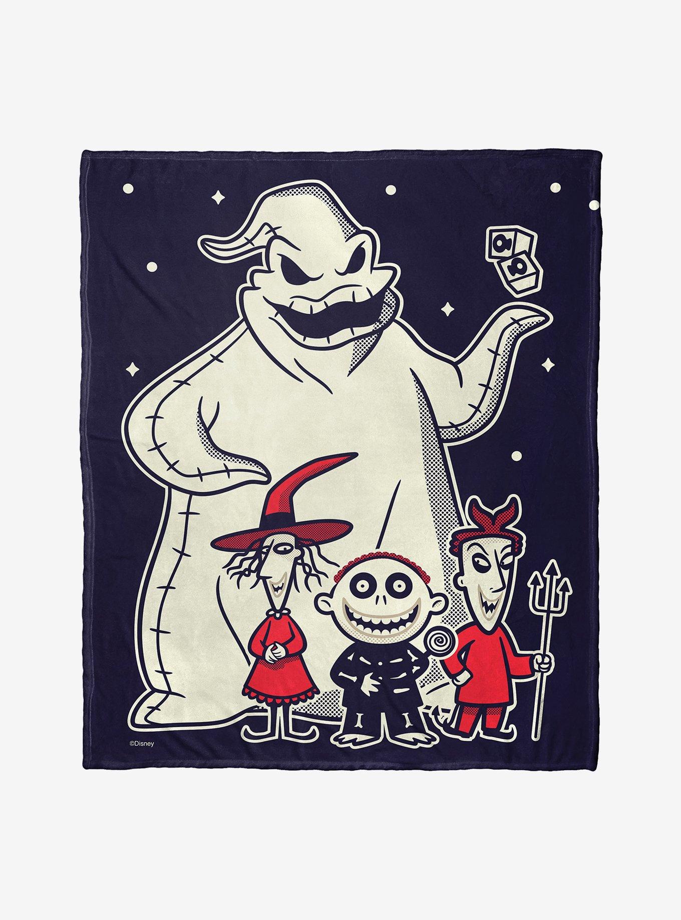 Nightmare before christmas blanket best sale hot topic