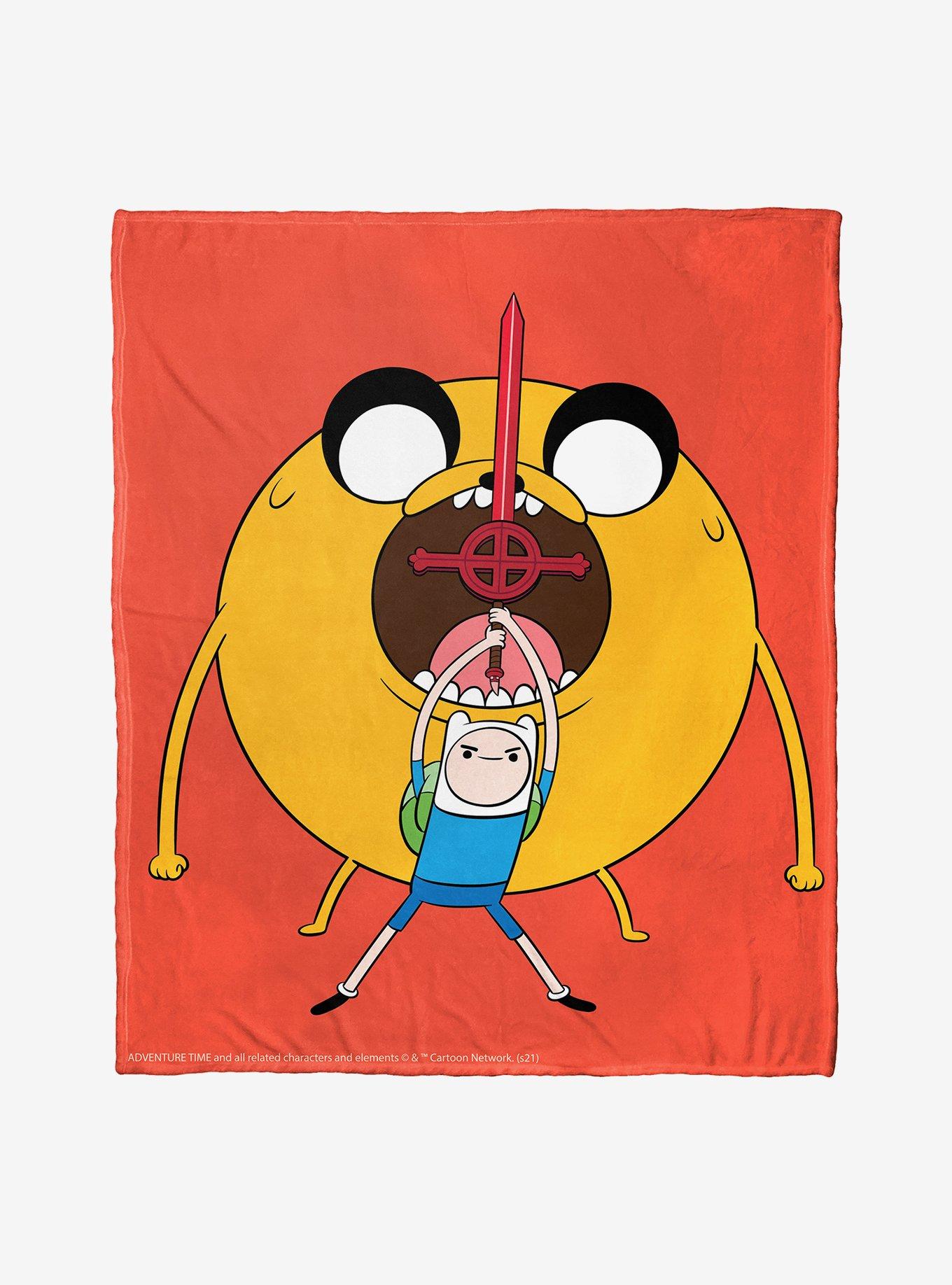 Adventure Time Round Boy Throw Blanket, , hi-res