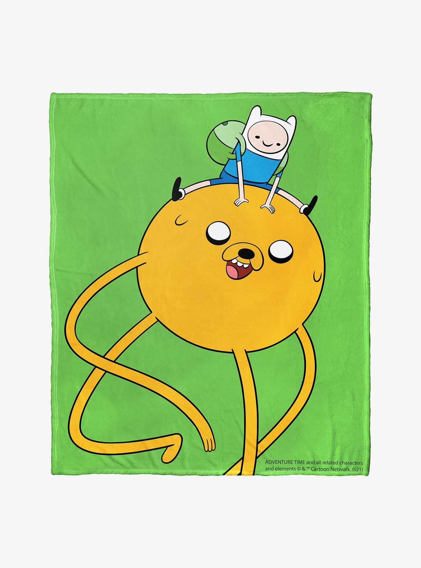 Adventure Time Taking A Ride Throw Blanket, , hi-res