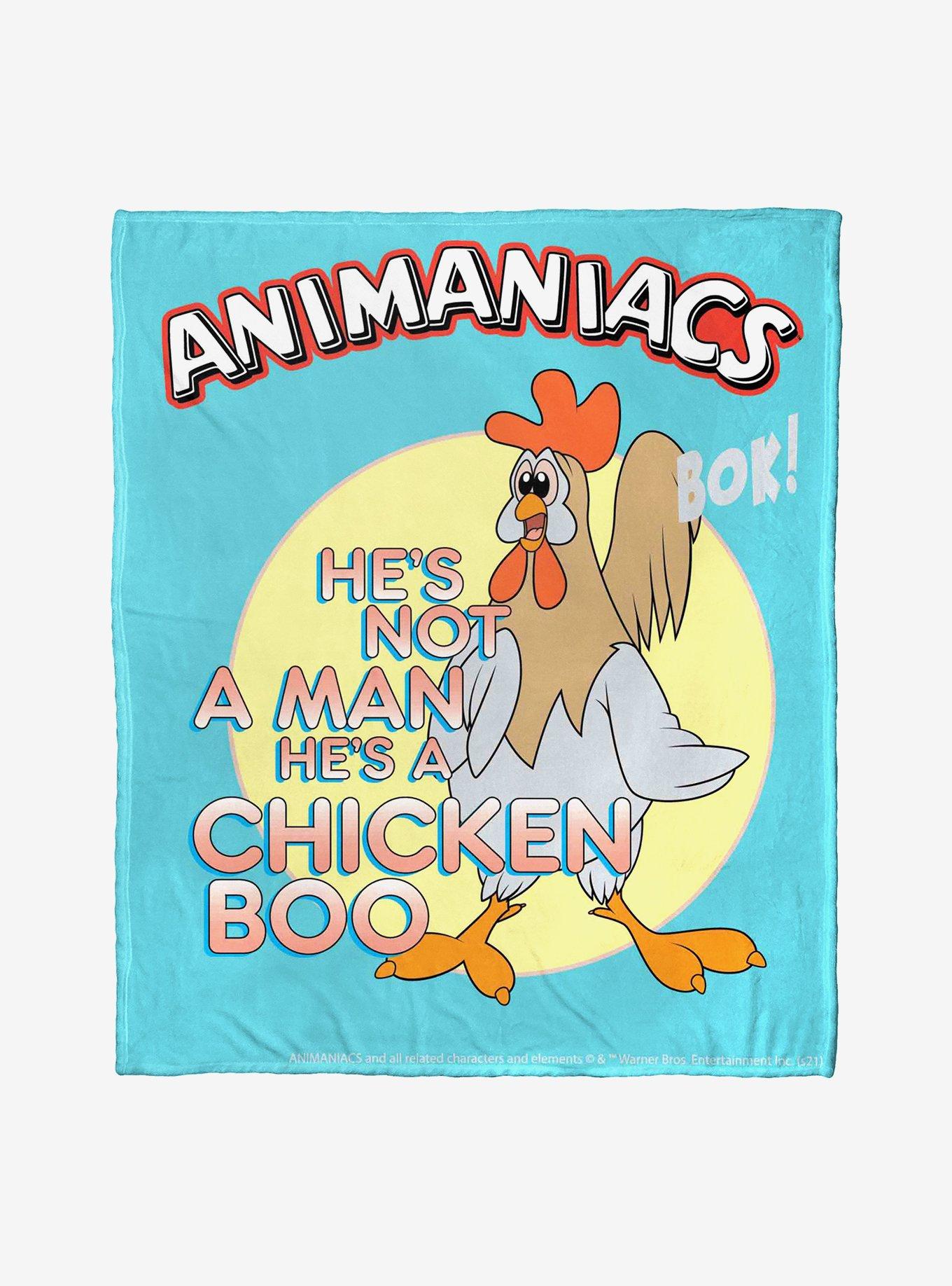 Animaniacs Chicken Boo Throw Blanket, , hi-res