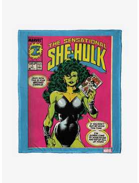 Marvel Future Fight She Hulk Throw Blanket, , hi-res