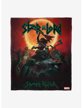 Plus Size Marvel Guardians Of The Galaxy Space Rider Throw Blanket, , hi-res