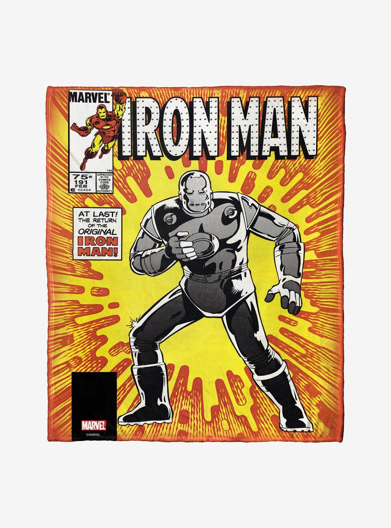 Marvel Iron Man Original Throw Blanket Hot Topic