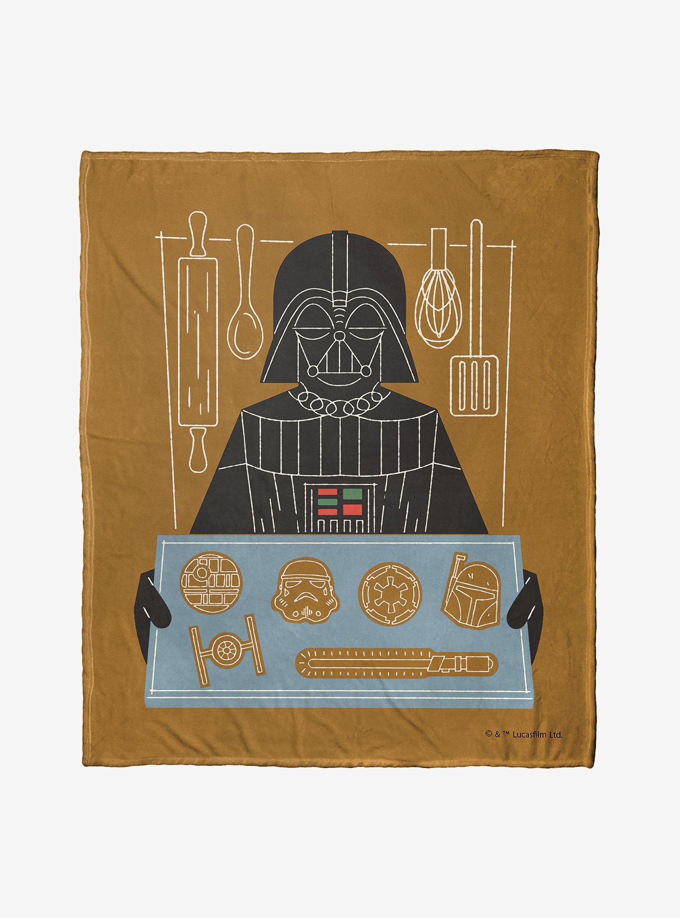 Star Wars Dark Side Cookies Throw Blanket