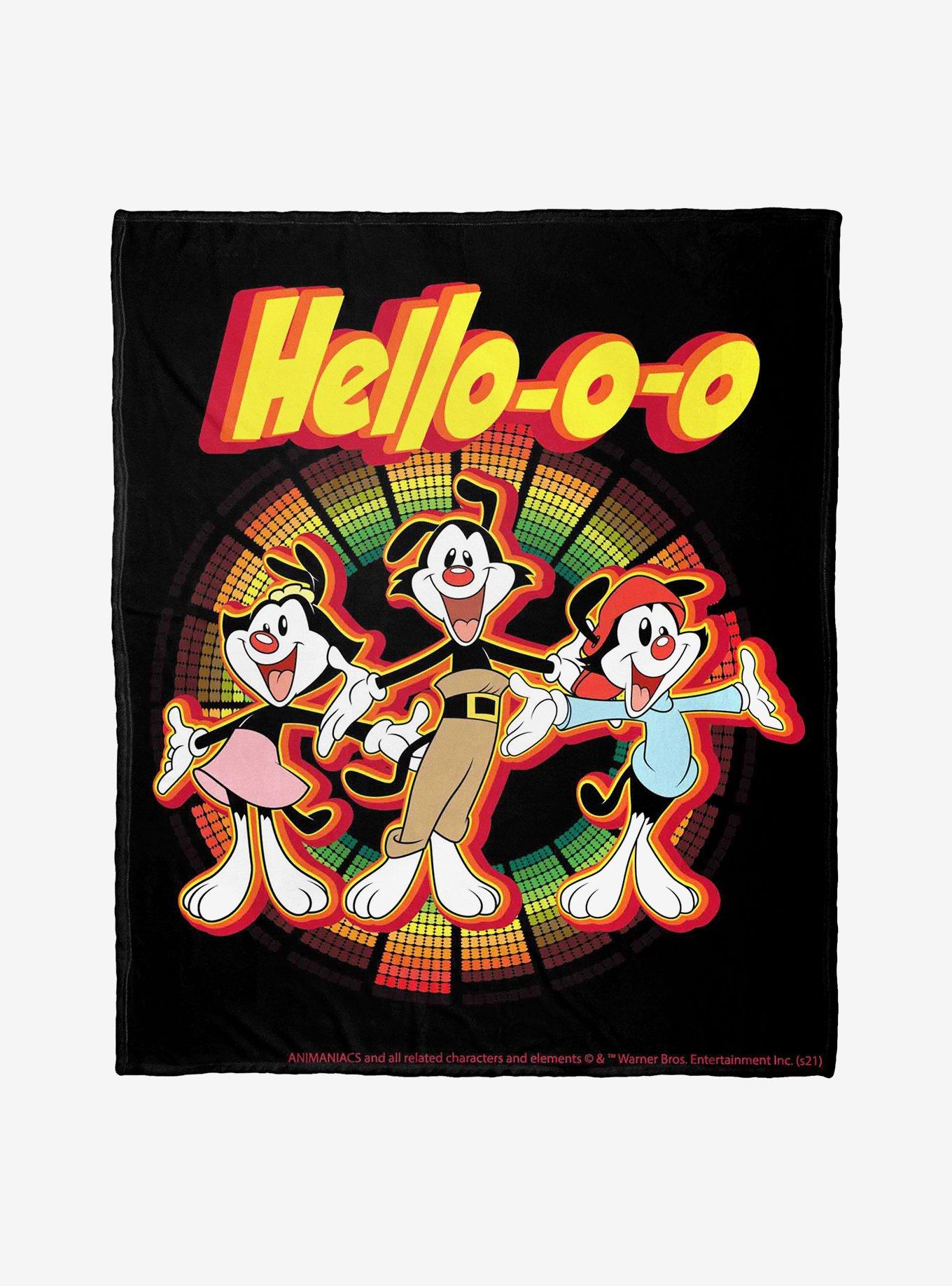 Animaniacs Hellooo Throw Blanket, , hi-res