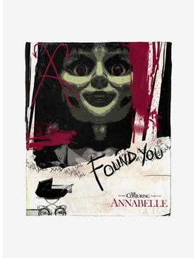 Annabelle Poster 2 Throw Blanket, , hi-res