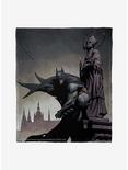 DC Comics Batman Gotham Grey Throw Blanket, , hi-res