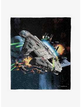 Star Wars Falcon Throw Blanket, , hi-res