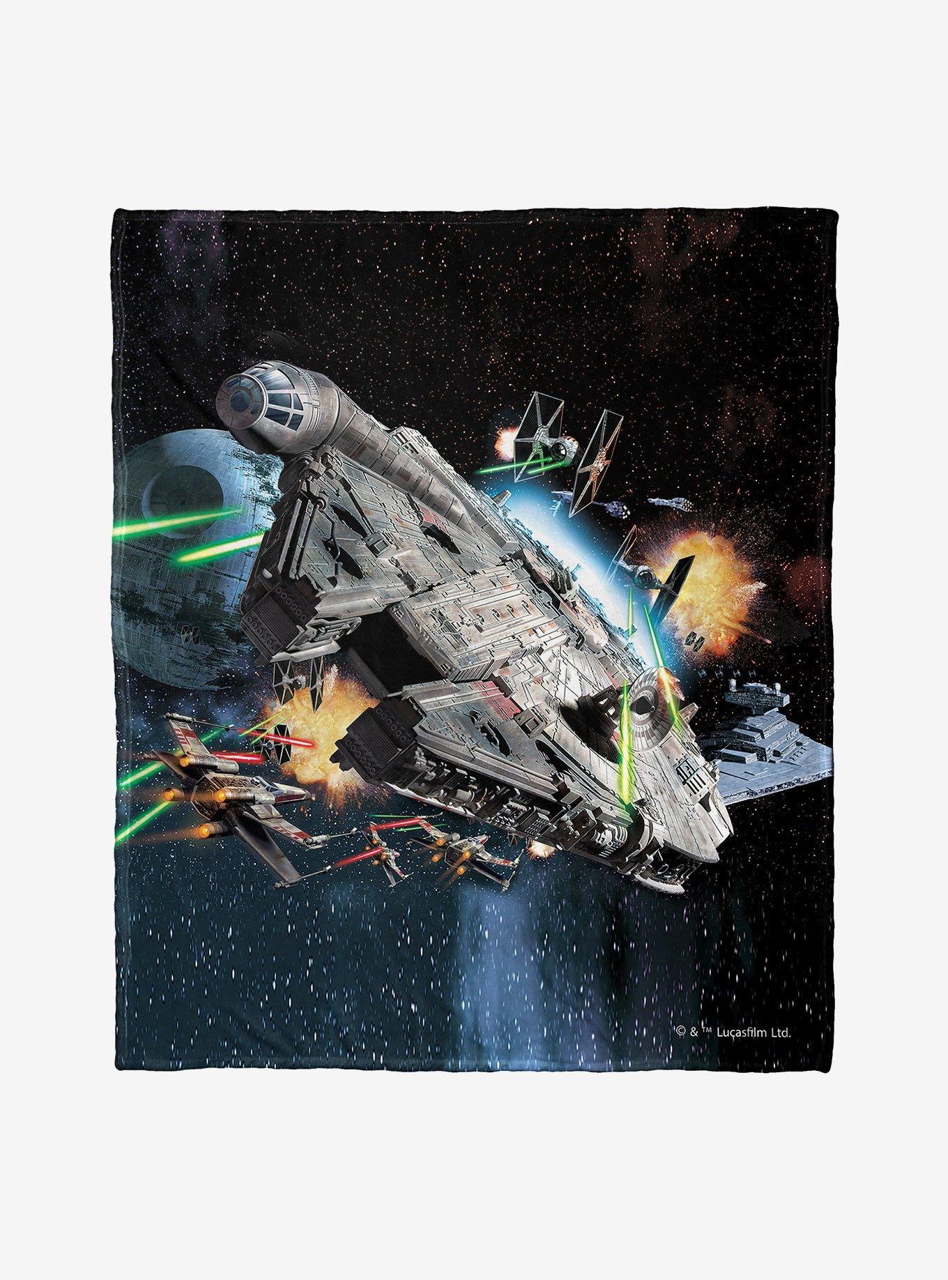 Star Wars Falcon Throw Blanket, , hi-res