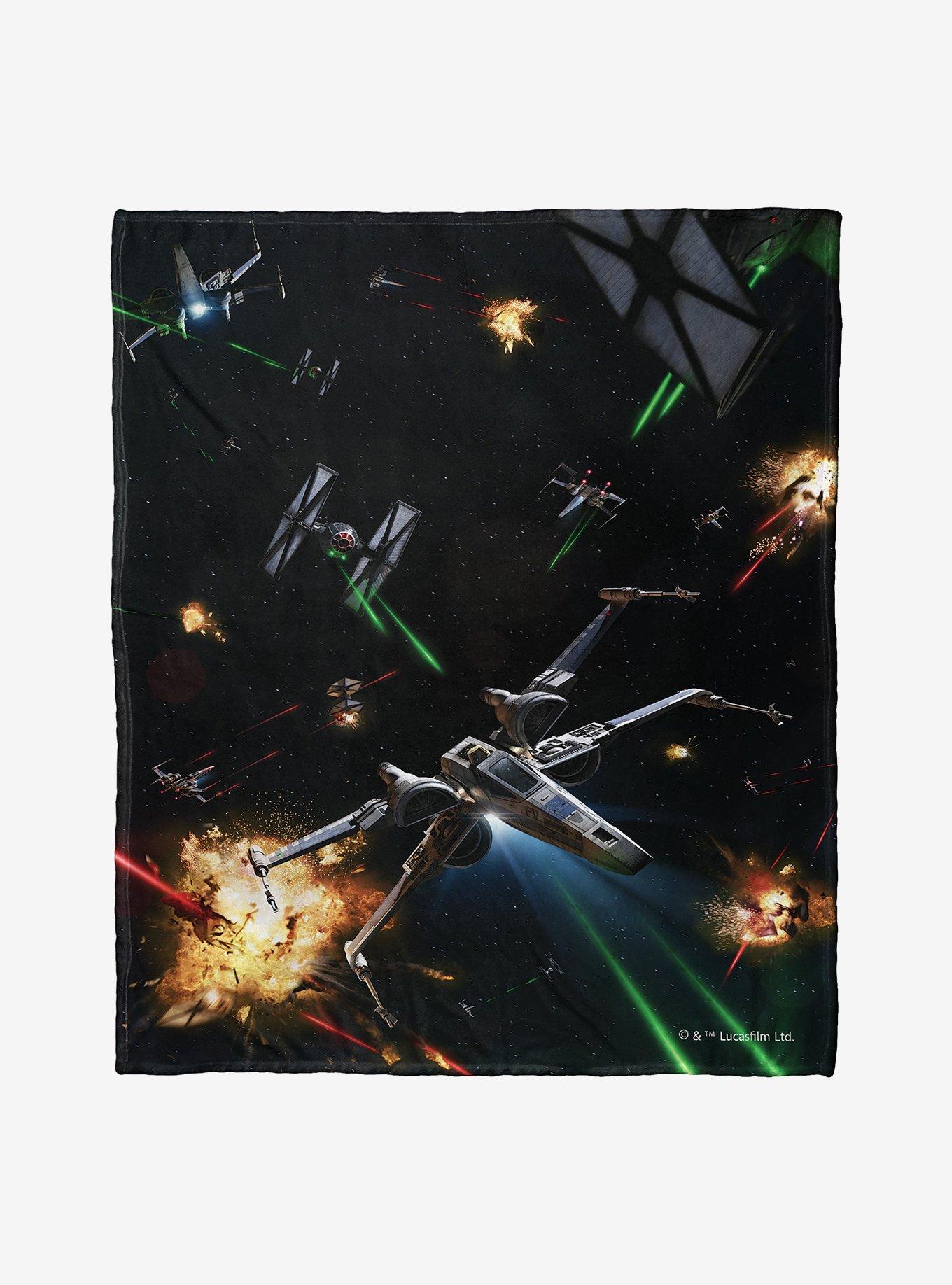 Star Wars Fighters Throw Blanket, , hi-res