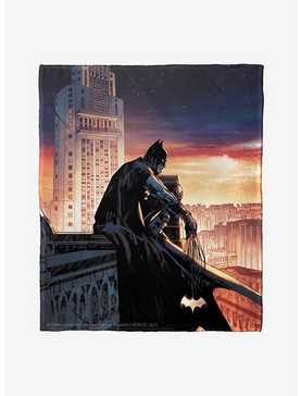 DC Comics Batman Knight Watch Throw Blanket, , hi-res