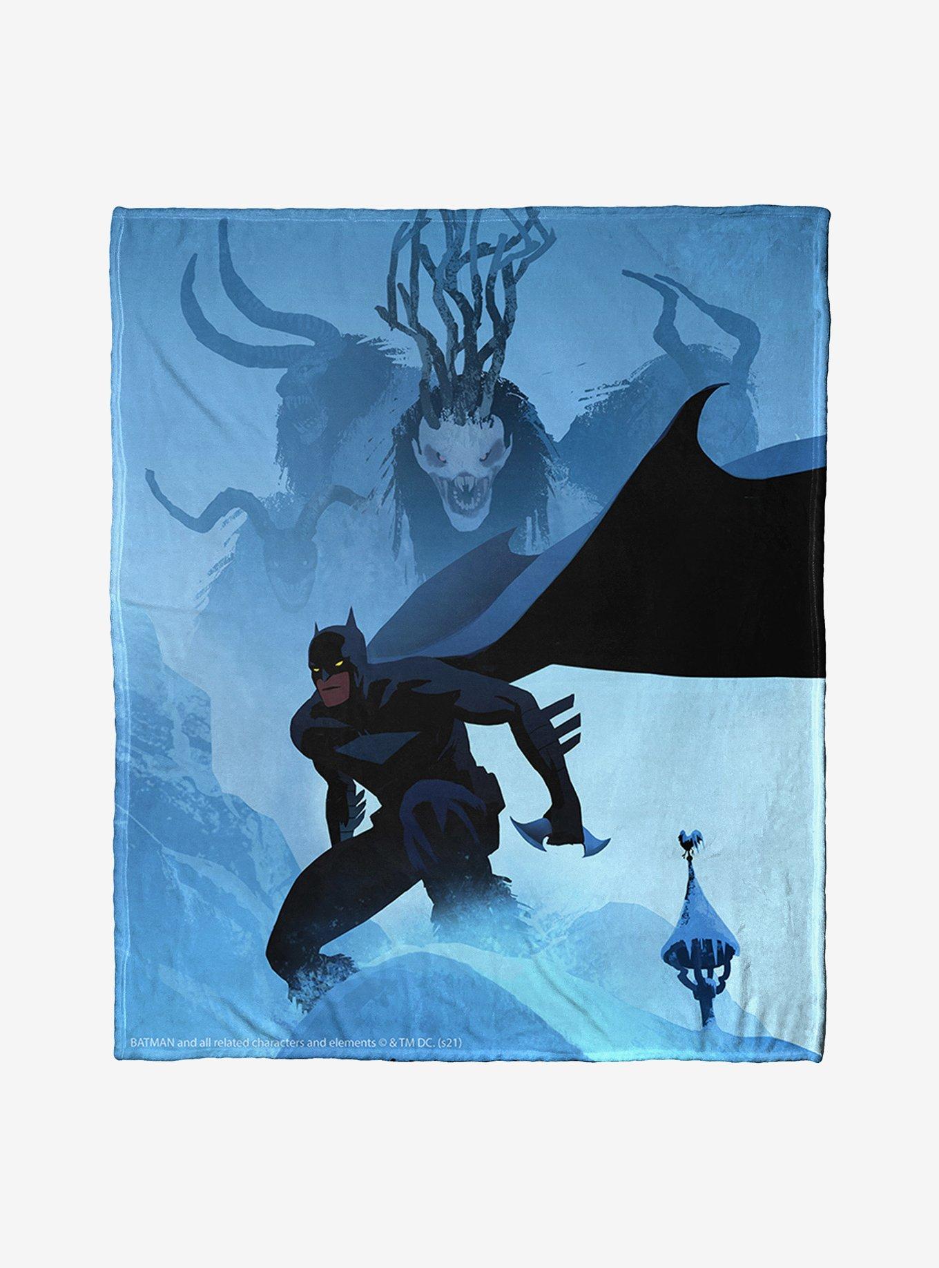 DC Comics Batman Mountain Of Madness Throw Blanket | BoxLunch