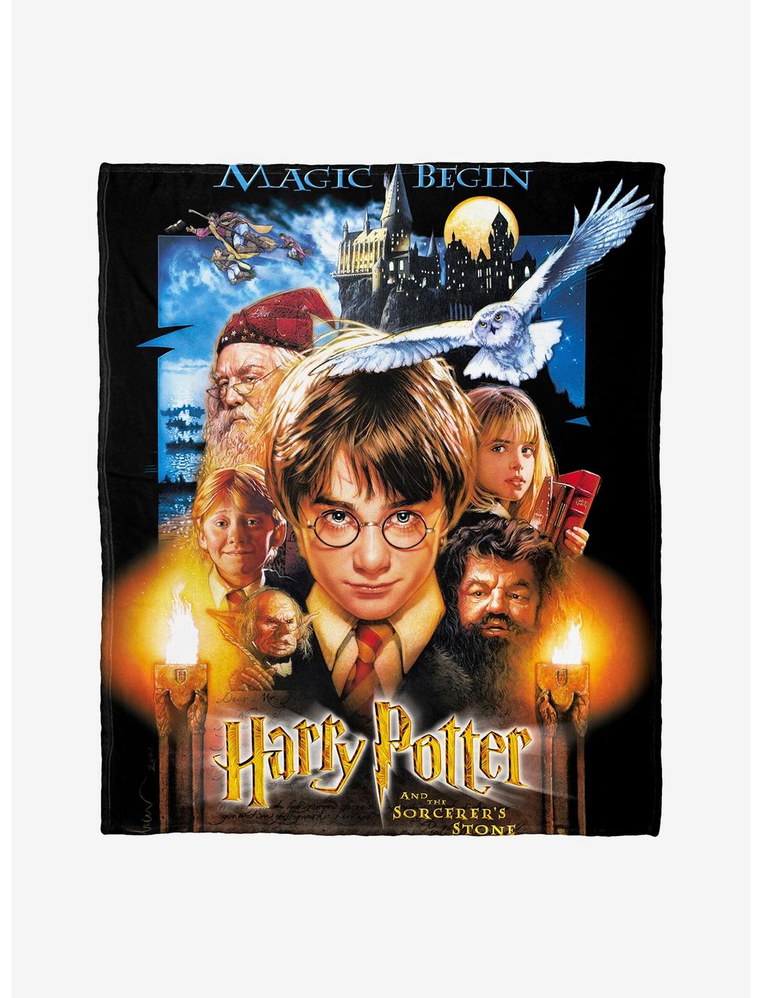 Harry Potter Sorcerer's Stone Throw Blanket, , hi-res