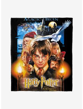 Plus Size Harry Potter Sorcerer's Stone Throw Blanket, , hi-res
