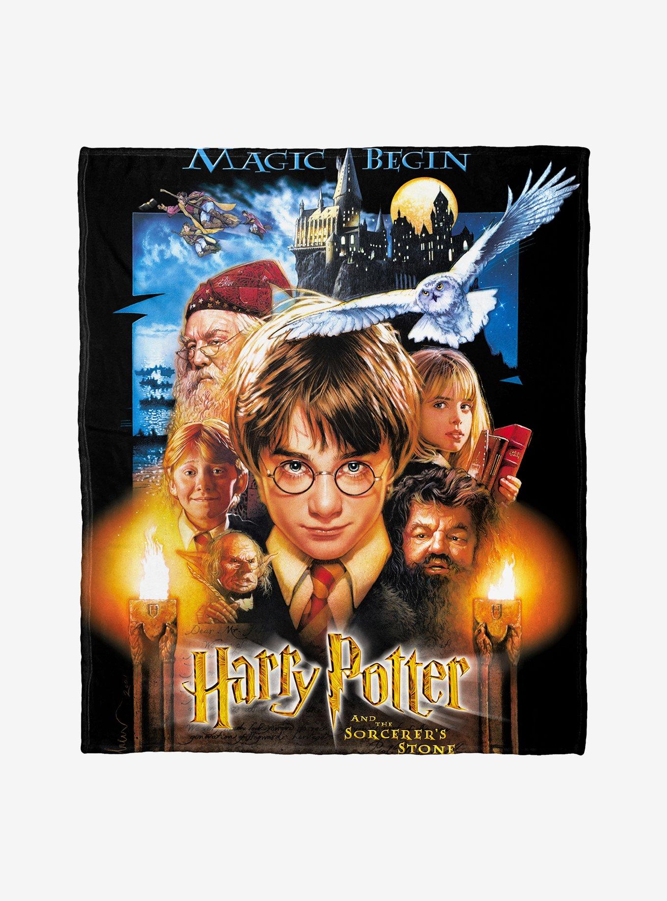 Harry Potter Sorcerer's Stone Throw Blanket, , hi-res