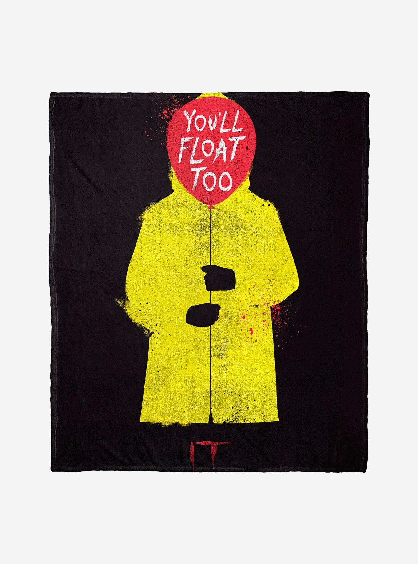 It Chapter Two You'Ll Float Too Throw Blanket, , hi-res