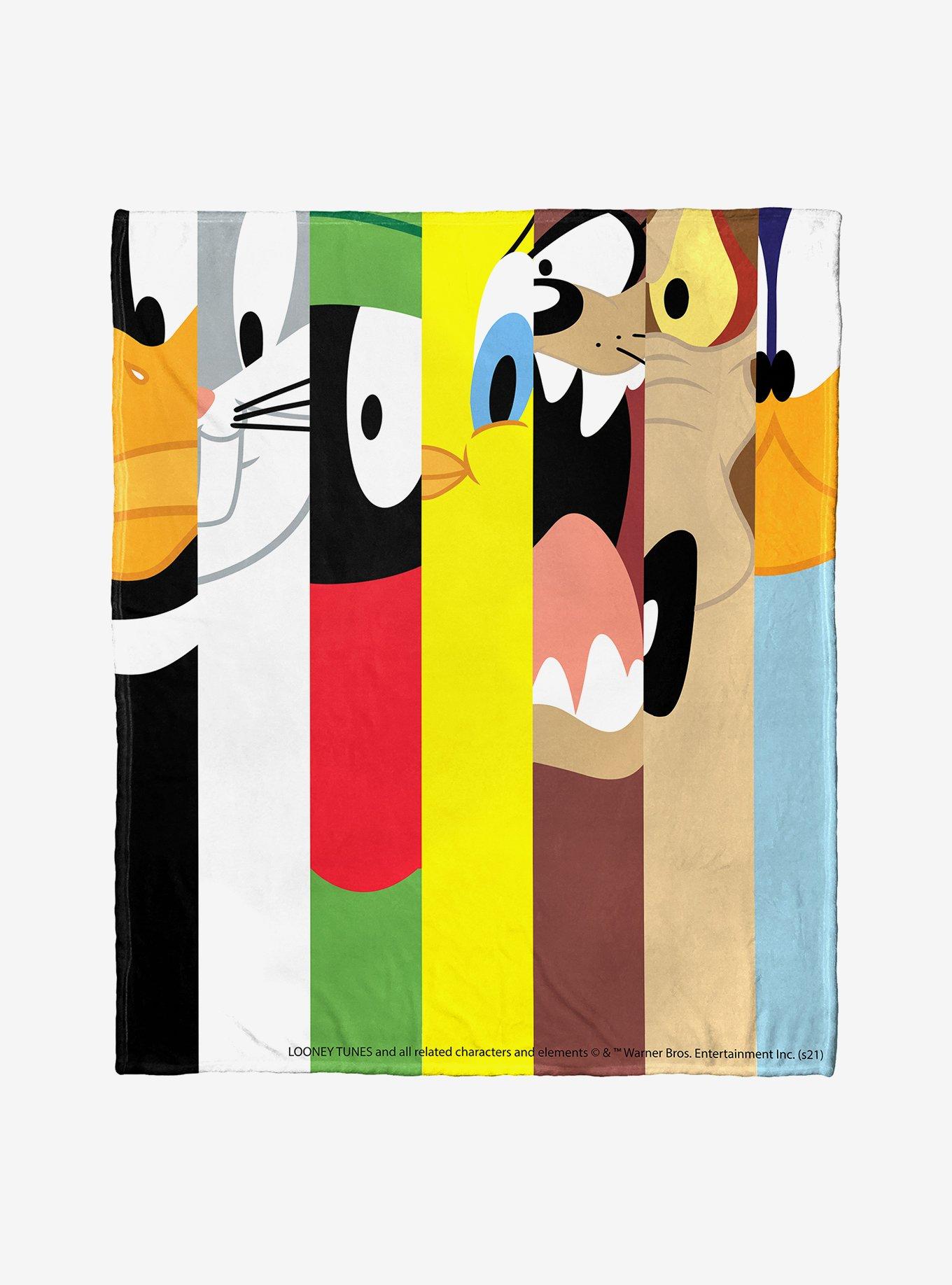 Looney Tunes Technicolor Tunes Throw Blanket, , hi-res