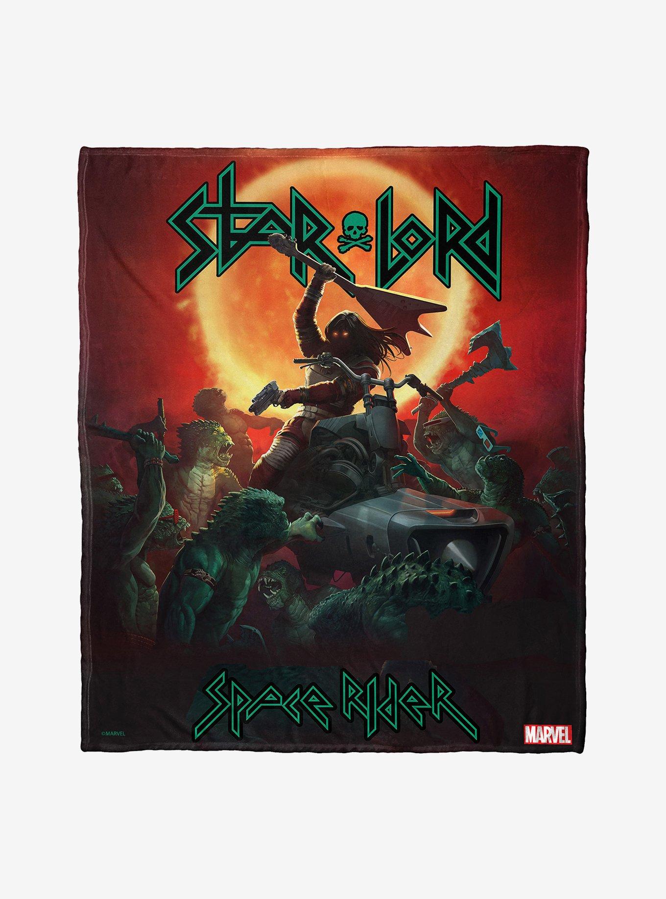 Marvel Guardians Of The Galaxy Space Rider Throw Blanket, , hi-res