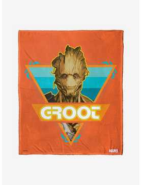Marvel Guardians Of The Galaxy Surf Groot Throw Blanket, , hi-res