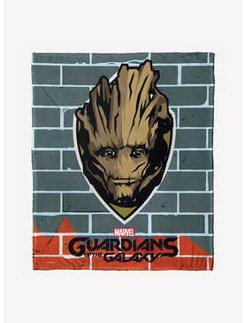 Marvel Guardians Of The Galaxy Trophy Groot Throw Blanket, , hi-res