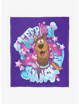 Scooby-Doo Keep Snackin Throw Blanket, , hi-res