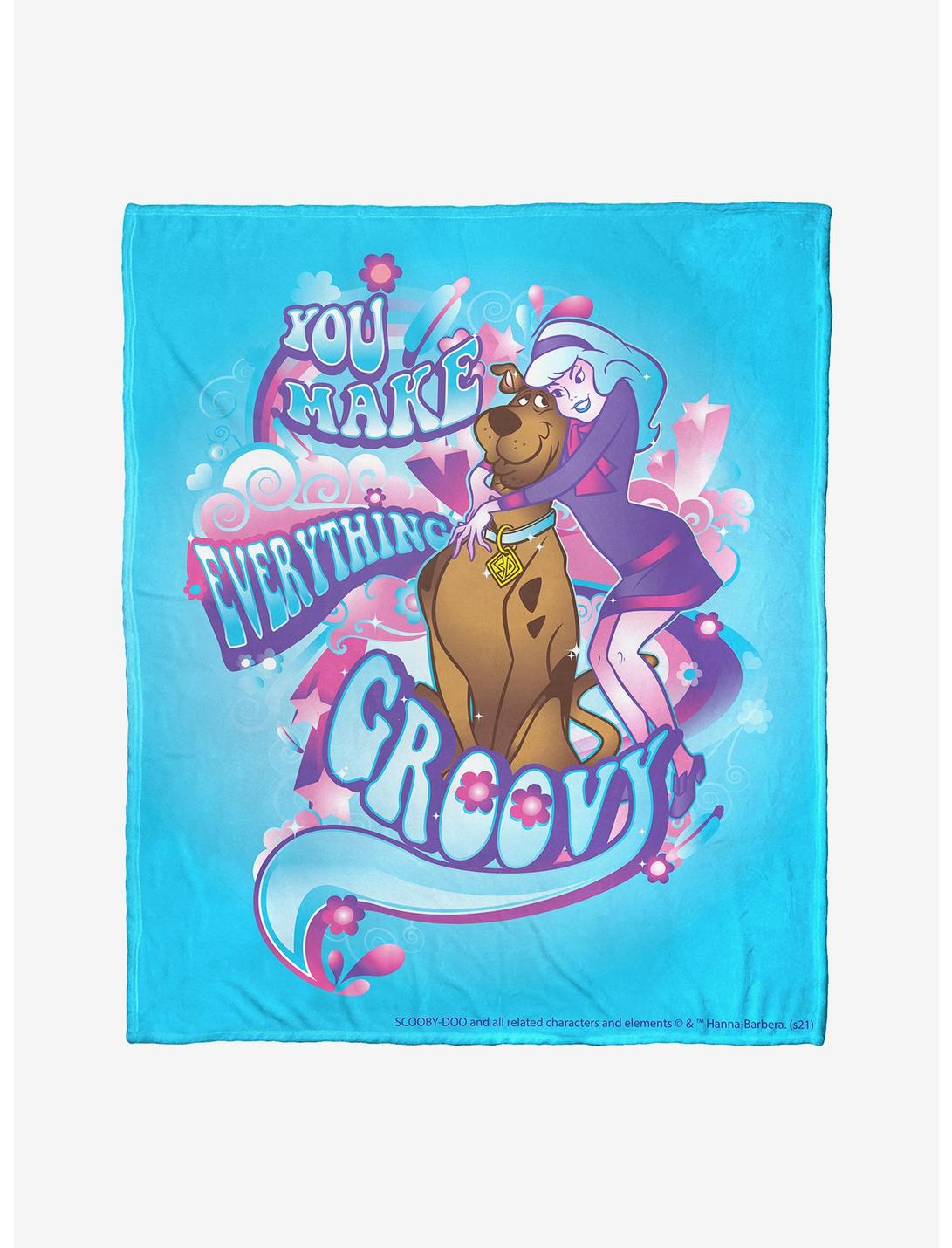 Scooby-Doo You Are Groovy Throw Blanket, , hi-res