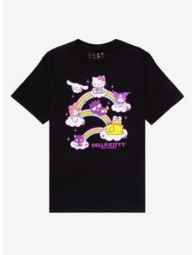 Plus Size Hello Kitty And Friends Rainbow Boyfriend Fit Girls T-Shirt, , hi-res