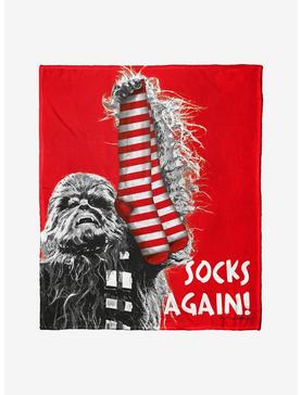 Star Wars Socks Again Throw Blanket, , hi-res