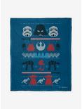 Star Wars Vader Xmas Sweater Throw Blanket, , hi-res